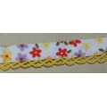 Biais dentelle liberty Jaune