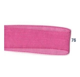 Ruban organdi fuschia
