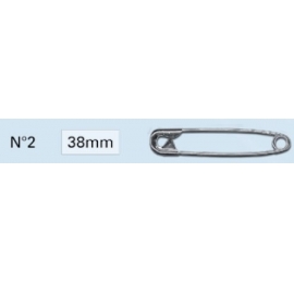 Epingles de sûreté 38mm 
