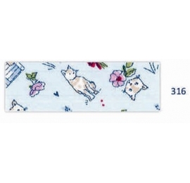 Biais motifs chat ciel 316