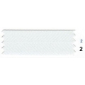 Ruban ceinture blanc