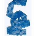 Dentelle nylon 55 mm Bleu roy