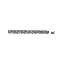 Ruban 3 mm viel argent