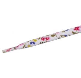 Lacets fantaisies Fleurs roses