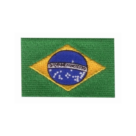 écussons drapeau Brésil - Intermercerie