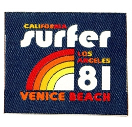 Ecusson surfeur californie 6