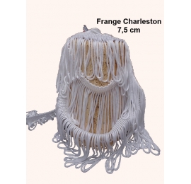 Ruban de franges rayonne 7,5cm