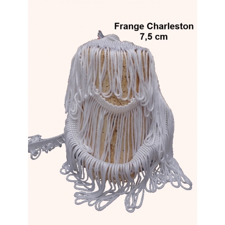 Ruban de franges rayonne 7,5cm