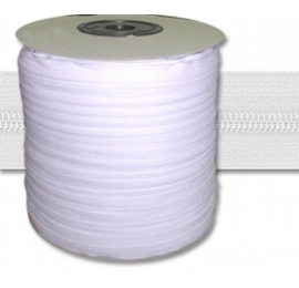 Fermeture au mètre chaine de 5 mm blanc