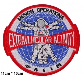 Écusson Astronaute Spacionaute Cosmonaute