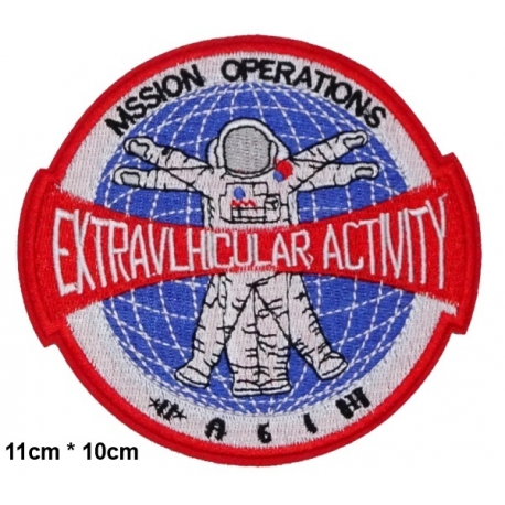 Écusson Astronaute Spacionaute Cosmonaute