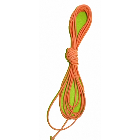 Élastique rond 2 mm orange