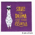 Écussons enfant save the drama lama