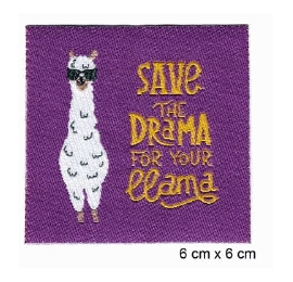 Écussons enfant save the drama lama