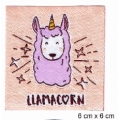 Écussons enfant lama corn