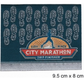 Écussons running city Marathon