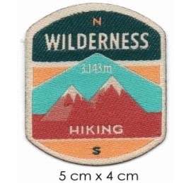 Écusson Nature Wilderness Hiking