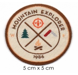 Écussons Nature Mountain explorer