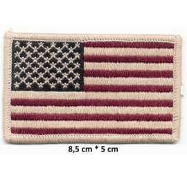 Écussons drapeau Amèricain 8,5cm