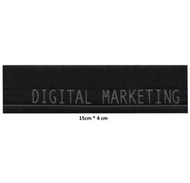 Écusson en longeur Digital Marketing