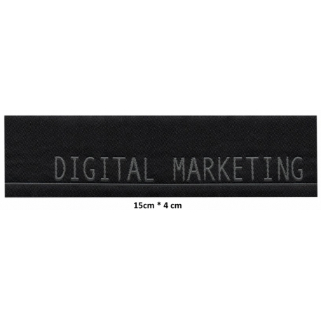 Écusson en longeur Digital Marketing