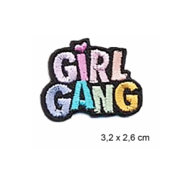 Écusson Girl Gang