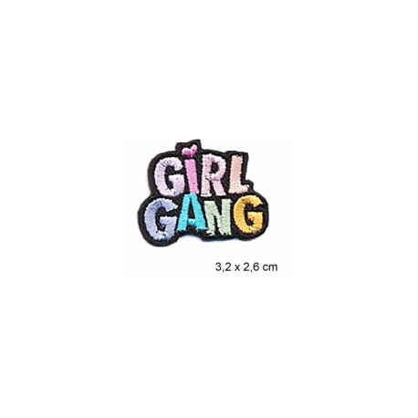 Écusson Girl Gang