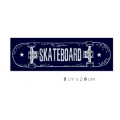 Écusson sérigraphié Skateboard