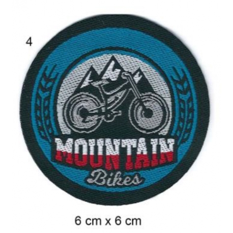 Écusson Vélo Moutain bike Rond