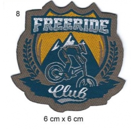Écusson Vélo Freeride club