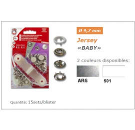 Boutons Pressions pour jersey