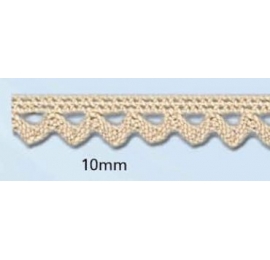 Dentelle coton 10 mm