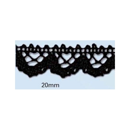 Dentelle coton 20 mm