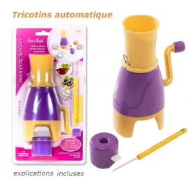 Tricotin Automatique à manivelle