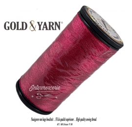 Fil Gold Yarn Fuschia foncé