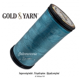 Fil Gold Yarn 37 bleu canard