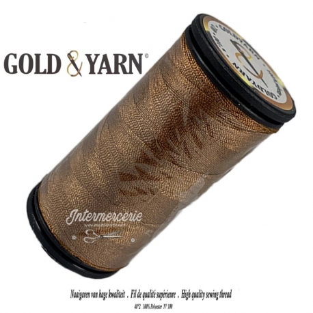 Fil Gold Yarn 33 Marron