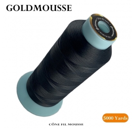 Cône fil mousse 5.000 Yds Gris foncé