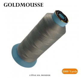 Cône fil mousse 5.000 Yds Gris