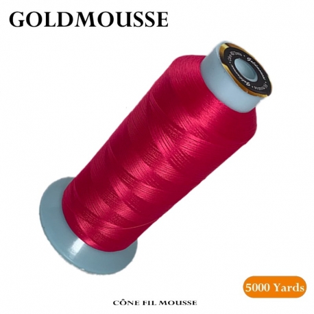 Cône fil mousse 5.000 Yds Fuschia