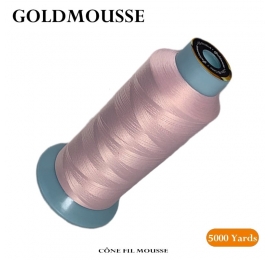 Cône fil mousse 5.000 Yds Rose Pâle