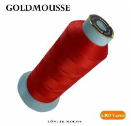 Cône fil mousse 5.000 Yds Rouge