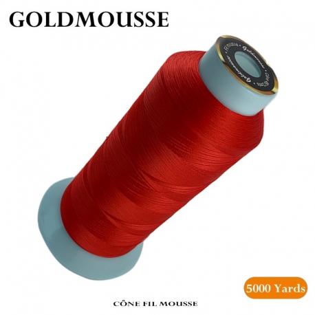 Cône fil mousse 5.000 Yds Rouge