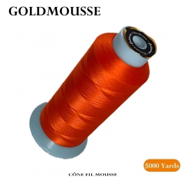 Cône fil mousse 5.000 Yds Orange