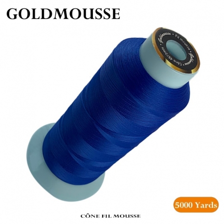 Cône fil mousse 5.000 Yds Bleu Roy