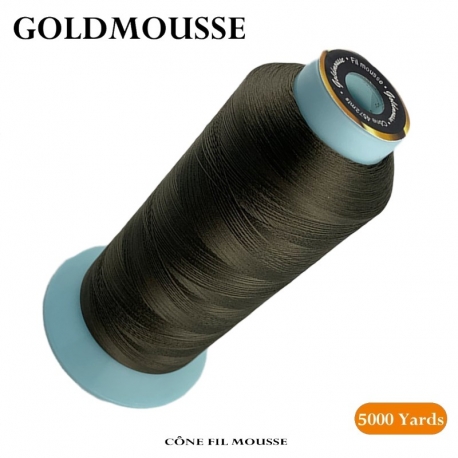 Cône fil mousse 5.000 Yds Taupe