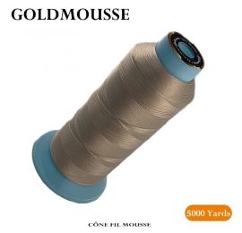 Cône fil mousse 5.000 Yds Beige