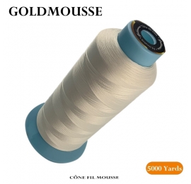 Cône fil mousse 5.000 Yds Écru