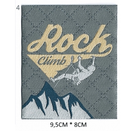 Écusson Alpinisme Rock climb