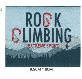 Écusson Alpinisme Rock climbing extreme sport